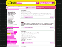 Tablet Screenshot of caimancito.urbatron.com