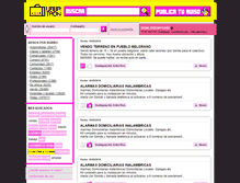 Tablet Screenshot of chimbas.urbatron.com
